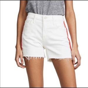 FREYED WHITE SHORTS